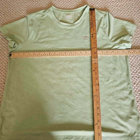 Alaskan Hardgear Duluth Trading Co. Women short sleeve shirt XL green - Picture 2 of 4